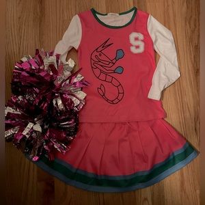 Mighty Shrimp Cheer costume inspired by the Zombies movie.